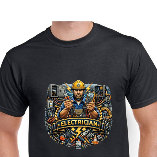 Short Sleeve T-Shirt - Electrician