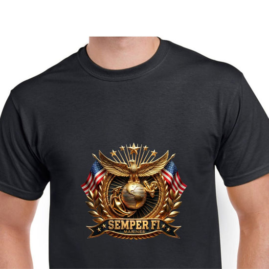 Short Sleeve T-Shirt - U.S. Marines SEMPER FI