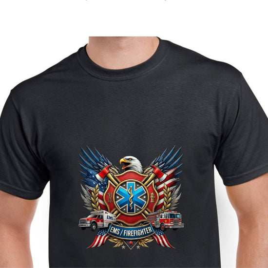 Short Sleeve T-Shirt - EMS Firefighter