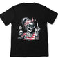 Short Sleeve T-Shirt -Biker Mom Middle Finger
