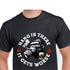 Gorilla smoking a cigar and holding a glass of whiskey, surrounded by the text &