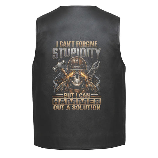 Leather Vest - "Can&
