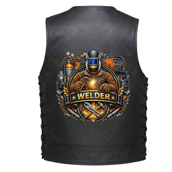 Leather Vest - Welder