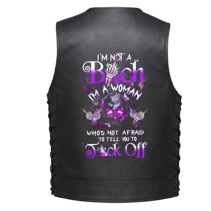 Leather Vest - I&