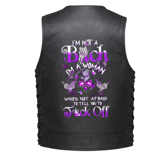 Leather Vest - I&