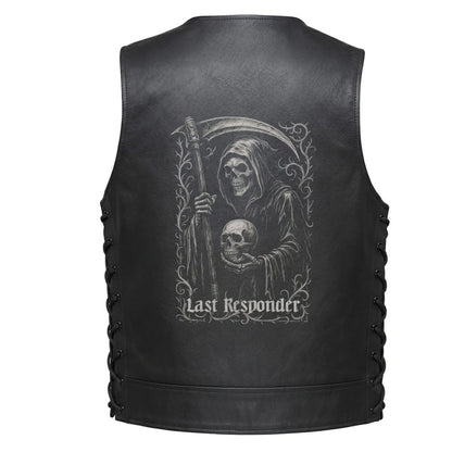 Leather Vest - Reaper - Last Responder