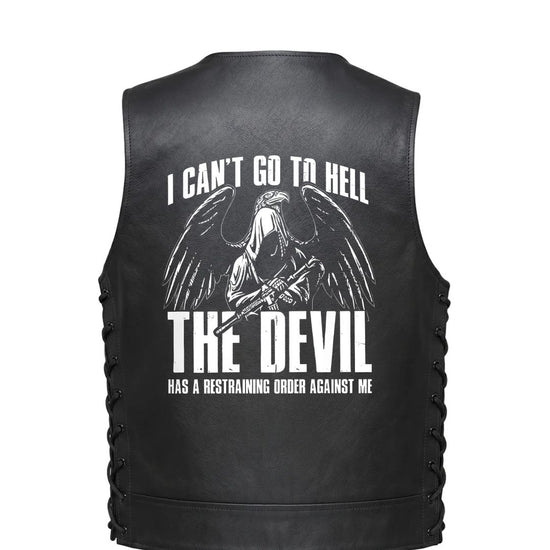 Leather Vest - I Can&