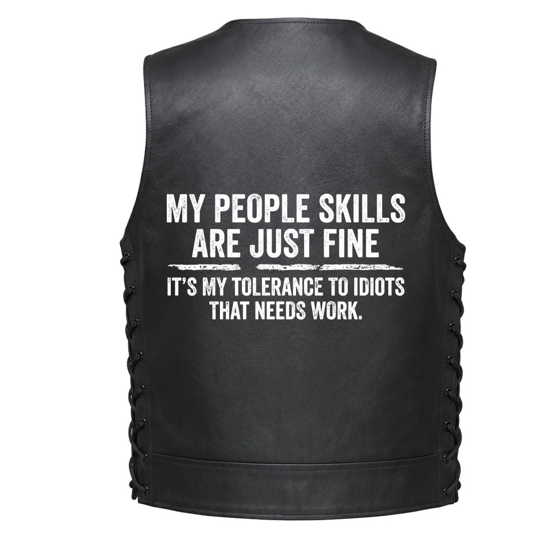 MY PEOPLE SKILLS ARE JUST FINE IT&