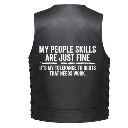 MY PEOPLE SKILLS ARE JUST FINE IT&