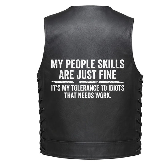 MY PEOPLE SKILLS ARE JUST FINE IT&